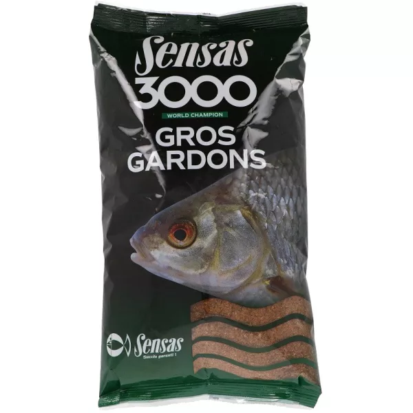 Sensas 3000 Gros Gardons Big Roach Năditură 1kg