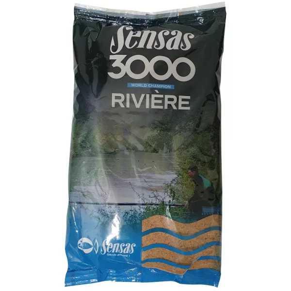 Sensas 3000 Riviere Nadă de Râu 3kg
