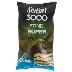 Sensas 3000 Super Fond Super Heavy Mix Nadă 1kg