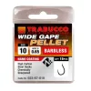 Trabucco Wide Gape Pellet 10 Cârlig fără barbă cu paletă 15 buc