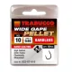 Trabucco Wide Gape Pellet 10 Cârlig fără barbă cu paletă 15 buc
