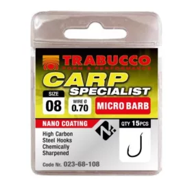   Trabucco Carp Specialist 14 Cârlig cu paletă, cu barbă 15 buc