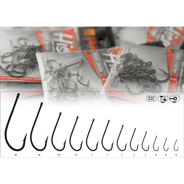 Trabucco Hisashi 11011 14 Cârlig pentru răpitori 15 buc