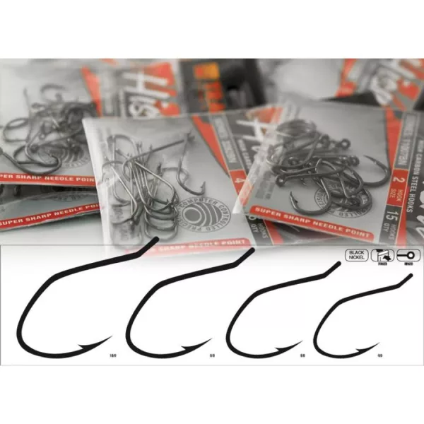 Trabucco Hisashi 11026 8/0 Cârlig pentru pești răpitori 5 buc.