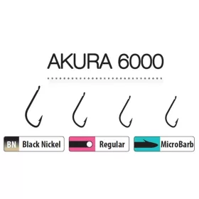 Trabucco Akura 6000 20 Cârlig cu placă, cu barbetă 15buc