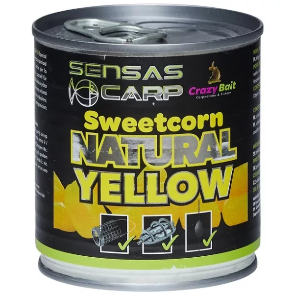 Sensas Porumb Natural la Conservă 138g