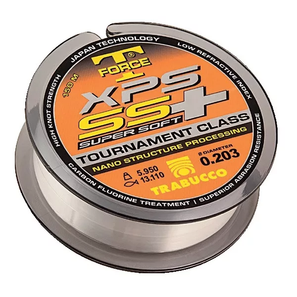 Trabucco T-Force XPS Super Soft Plus 150m 0,10mm Fir Monofilament Principal