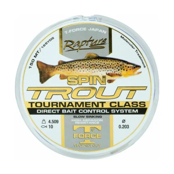Rapture Spin Trout 150m 0,16mm Fir principal monofilament