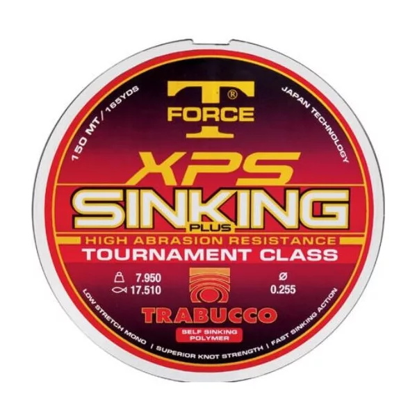 Trabucco T-Force XPS Sinking Plus 150m 0,28mm Fir monofilament principal