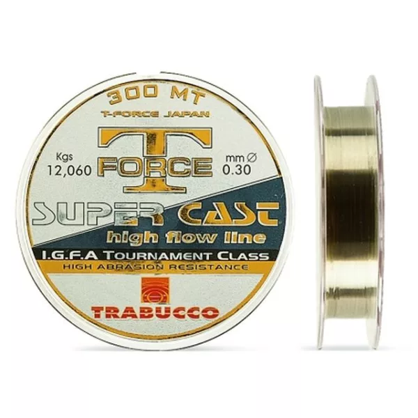 Trabucco T-Force Super Cast 150m 0,205mm Fir Monofil Principal
