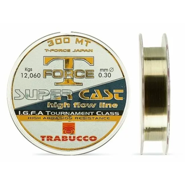 Trabucco T-Force Super Cast 150m 0,40mm Fir monofilament principal