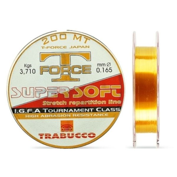 Trabucco T-Force Super Soft 200m 0,148mm Fir monofilament