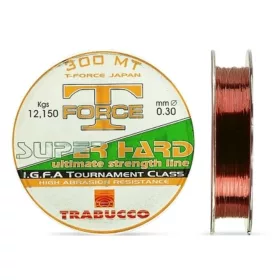 Trabucco T-Force Super Hard 300m 0,25mm Fir monofilament