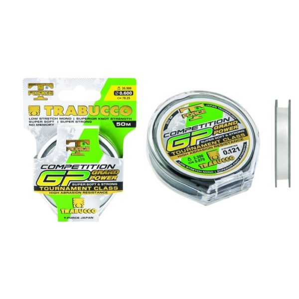 Trabucco T-Force Competition Grand Power 25m 0,22mm Monofil Fir pentru monturi