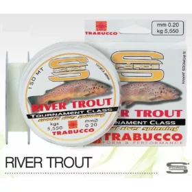   Trabucco S-Force Spin-River Trout 150m 0,25mm Fir principal monofilament