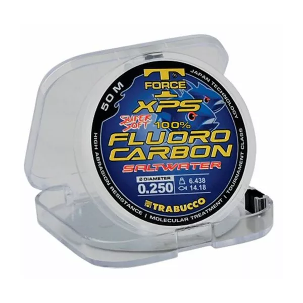 Trabucco T-Force XPS Fluorocarbon Saltwater 2013 25m 0,90mm Monofilament pentru forfac