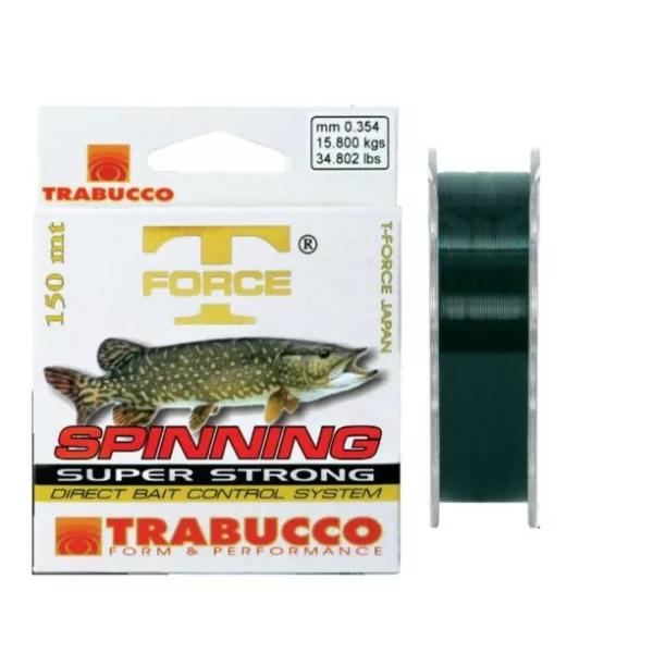 Trabucco T-Force Spin Pike 150m 0,22mm Fir monofilament principal