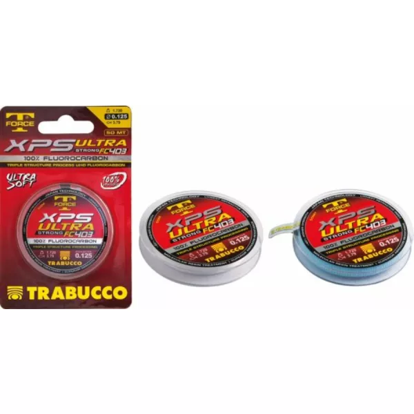 Trabucco T- Force Ultra FC403 50m 0,21mm Fir monofilament fluorocarbon