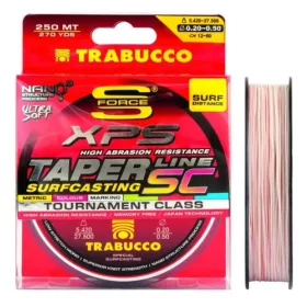   Trabucco Taper Line SC Surfcasting 250m 0,57-0,23mm Monofil Fir principal