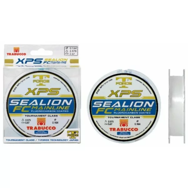 Trabucco T-Force XPS Sealion Fluorocarbon acoperit 250m 0,30mm Monofil Fir principal