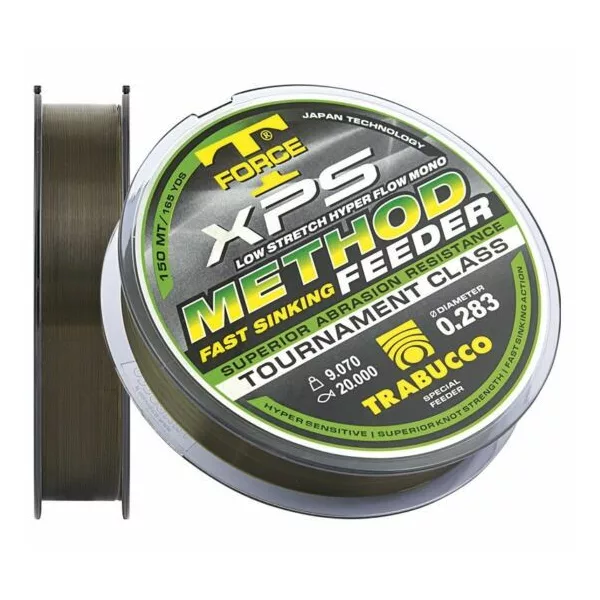 Trabucco T-Force XPS Method Feeder 150m 0,25mm Monofil Fir principal
