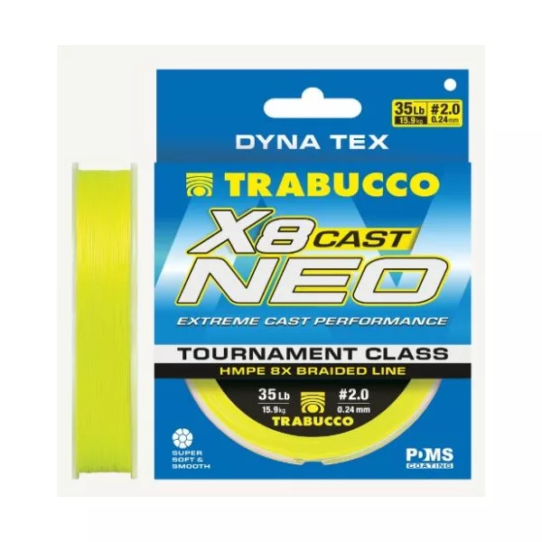 Trabucco DT X8 Neo Cast YL150m 0,128mm 5,44kg Fir Principal Împletit