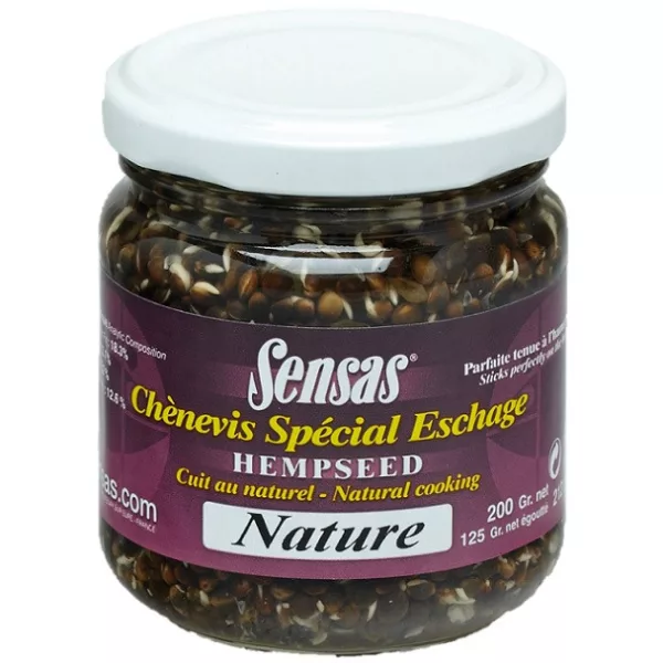 Sensas Semințe de cânepă gătite speciale naturale 212ml