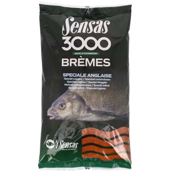 Sensas 3000 Super Anglaise Bream Nadă 1kg