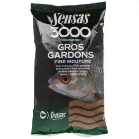Sensas 3000 Gros Gardons Fine Nadă cu Textură Fină 1kg