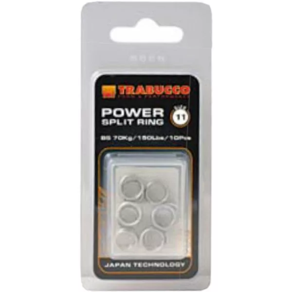 Trabucco Power Split Ring 11mm Inel despicat 10buc