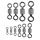Trabucco Rolling Round X-Pattern 14 Pivot 12buc