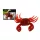 Wizard Crab Roșu 12cm Imitatie Rac