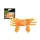 Wizard Crab Portocaliu 8cm Imitatie Rac
