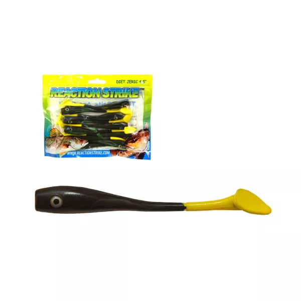 Naluca din plastic Arno Sphere Minnow Black-Yellow 11cm 10buc