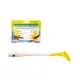 Arno Sphere Minnow White-Yellow 11cm Nalucă din plastic 10buc