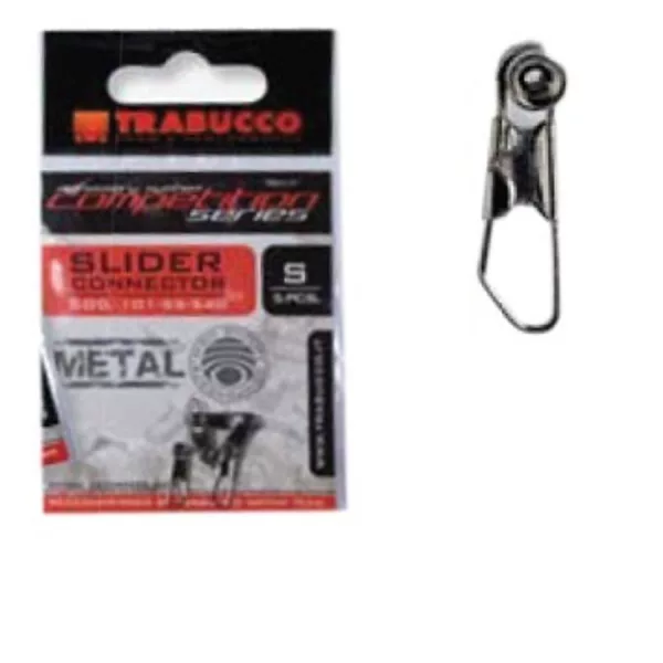 Trabucco Slider Connector S Element de fixare plutitor glisant cu inserție metalică 5 buc