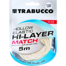   Trabucco Hi-Layer Hollow Elastic Match Căciuc Tubular 1,8mm 5m