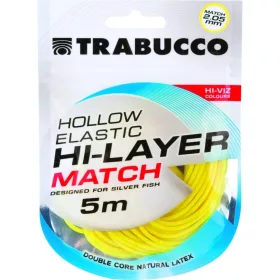   Trabucco Hi-Layer Hollow Elastic Match Căciuc Tubular 2,05mm 5m