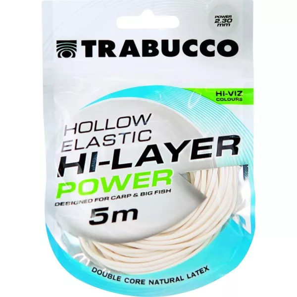 Trabucco Hi-Layer Hollow Elastic Power Cauciuc Tubular Rakós 2,3mm 5m