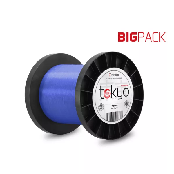 Monofil Delphin TOKYO albastru 0,261mm 12lbs 7200m
