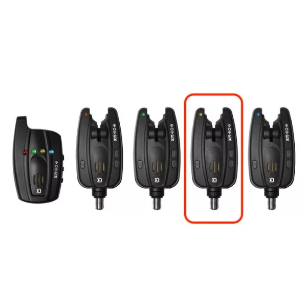 Avertizor de mușcătură pentru setul Delphin TOTEM galben (1 buc)