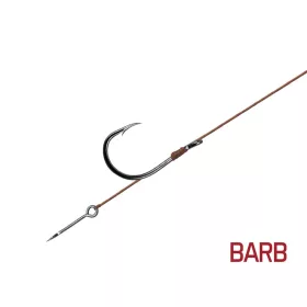   Delphin Proxi Sting Cârlig Legat 12cm / 0,10mm / BARB #6 / Sting 7mm