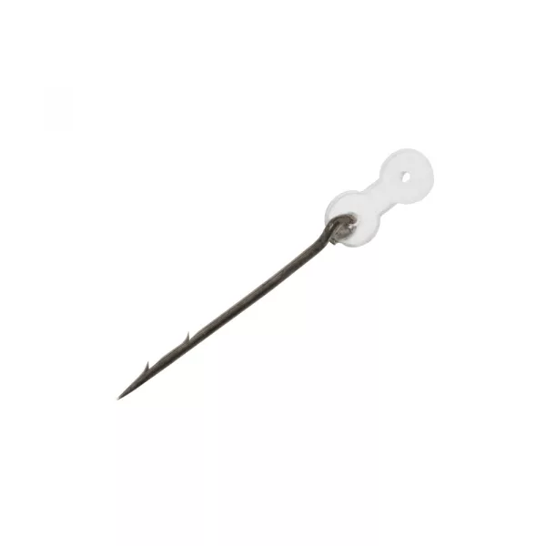 Țepușă de momeală Delphin STINGER + cu inel de silicon / neagră / 12buc 10mm