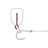Țepușă de momeală Delphin STINGER + cu inel de silicon / neagră / 12buc 10mm