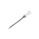 Țepușă de momeală Delphin STINGER + cu inel de silicon / neagră / 12buc 15mm