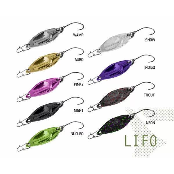 Delphin Lifo NIGHT #8 - 2,5gr - Linguriță - Mărime cârlig #8