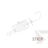 Delphin Strip WAMP #8 - 2gr - Linguriță - Mărime cârlig #8