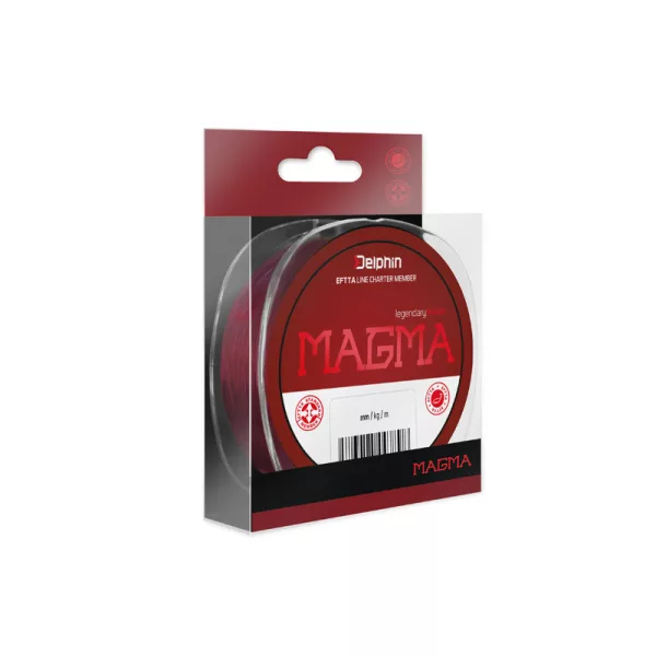 Monofilament Delphin MAGMA / bordeaux 0,165mm 5,6lbs 5000m