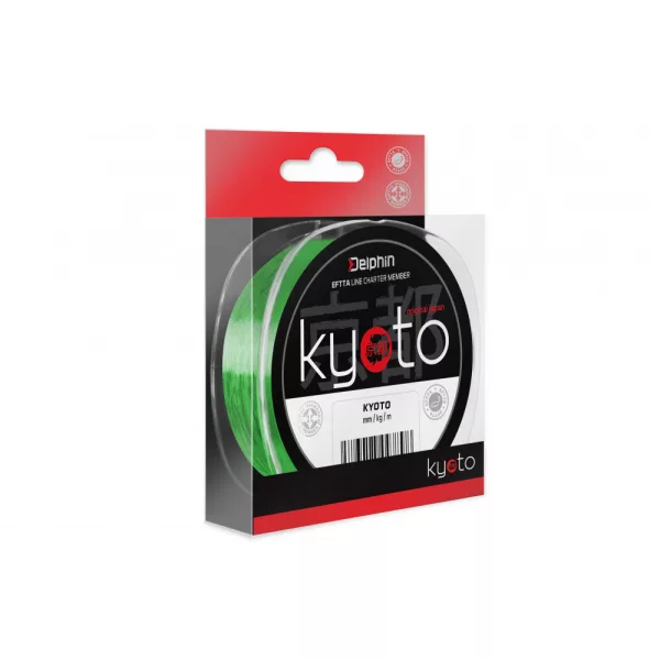 Monofilament Delphin KYOTO/ verde fluo 0,234mm 10,3lbs 300m
