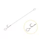 Cârlig legat feeder Delphin Proxi 8 Loop / 6buc 8cm #6 SM